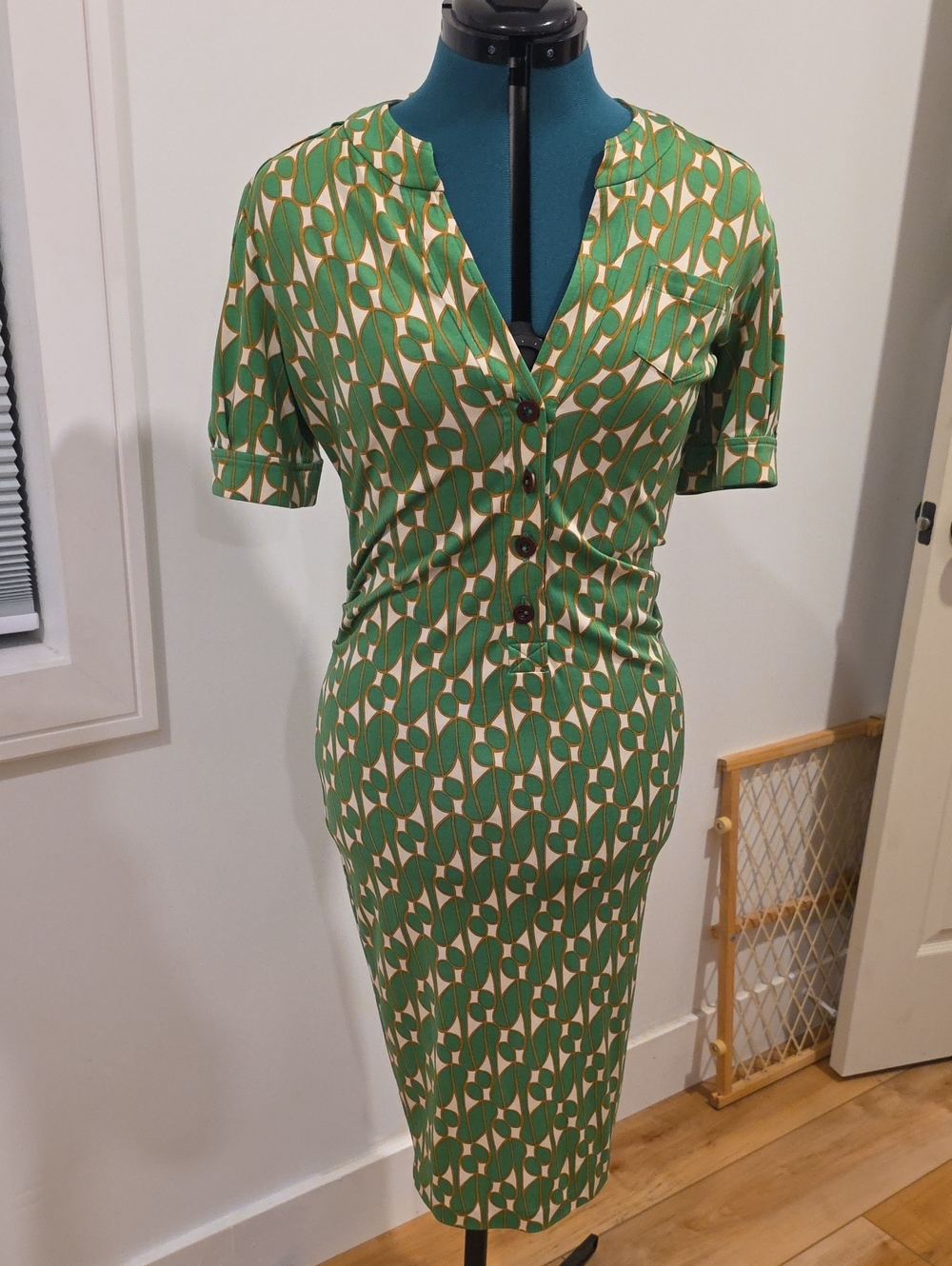 DVF 100% Silk Dress